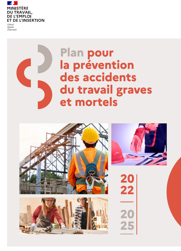 You are currently viewing 1° plan pour la prévention des accidents du travail graves et mortels ( mars 2022 ) pour la période 2022-2025